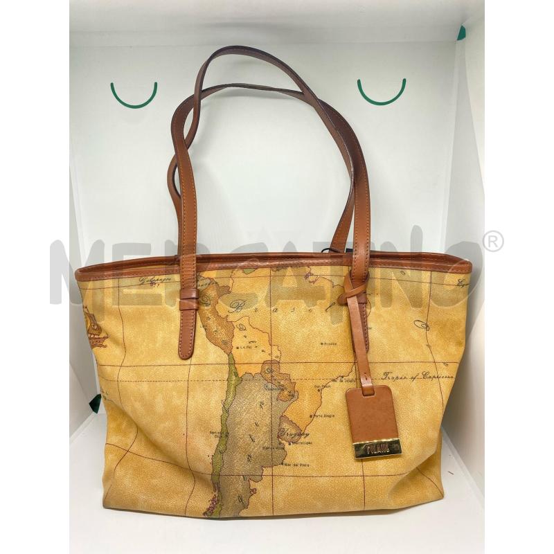 BORSA DONNA SHOPPER PRIMA CLASSE ALVIERO MARTINI | Mercatino dell'Usato Pomezia 1