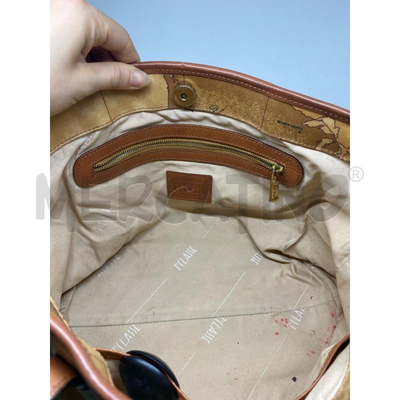 BORSA DONNA SHOPPER PRIMA CLASSE ALVIERO MARTINI | Mercatino dell'Usato Pomezia 5