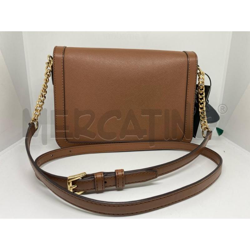 BORSA DONNA TRACOLLA MARRONE MICHAEL KORS JET SET PELLE | Mercatino dell'Usato Pomezia 2