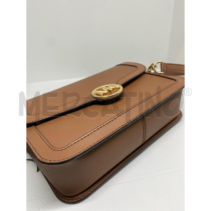 BORSA DONNA TRACOLLA MARRONE MICHAEL KORS JET SET PELLE | Mercatino dell'Usato Pomezia 3