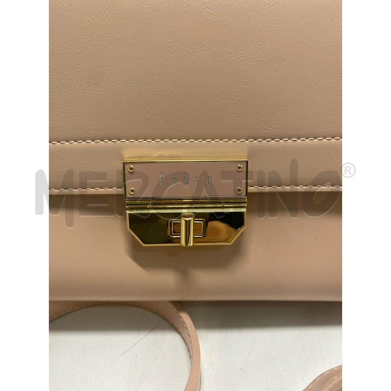 BORSA DONNA TRACOLLA ROSA PEDRO PELLE | Mercatino dell'Usato Pomezia 2