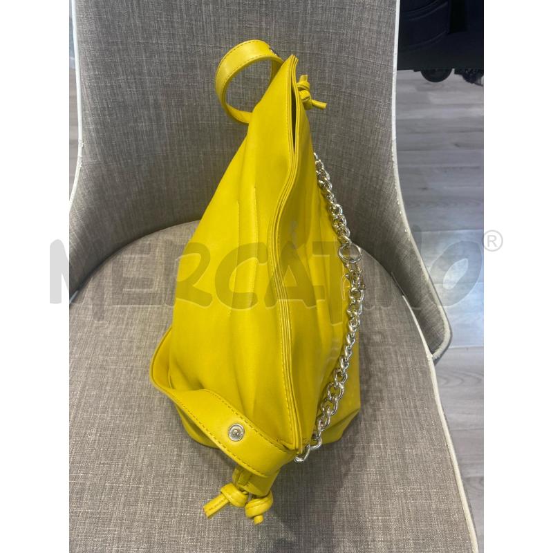 BORSA DONNA  GAI MATTEP JEANS SENAPE TRAFORATA APE  | Mercatino dell'Usato Pomezia 2