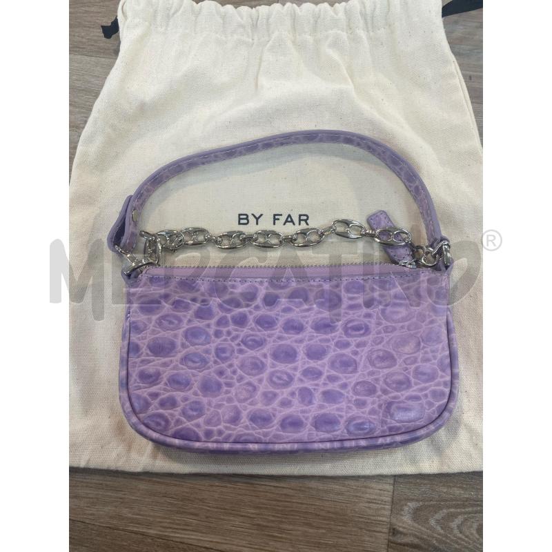 BORSA PICCOLA DONNA BY FAR LILLA CATENA | Mercatino dell'Usato Pomezia 1