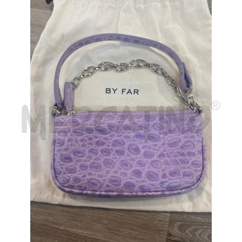 BORSA PICCOLA DONNA BY FAR LILLA CATENA | Mercatino dell'Usato Pomezia 3