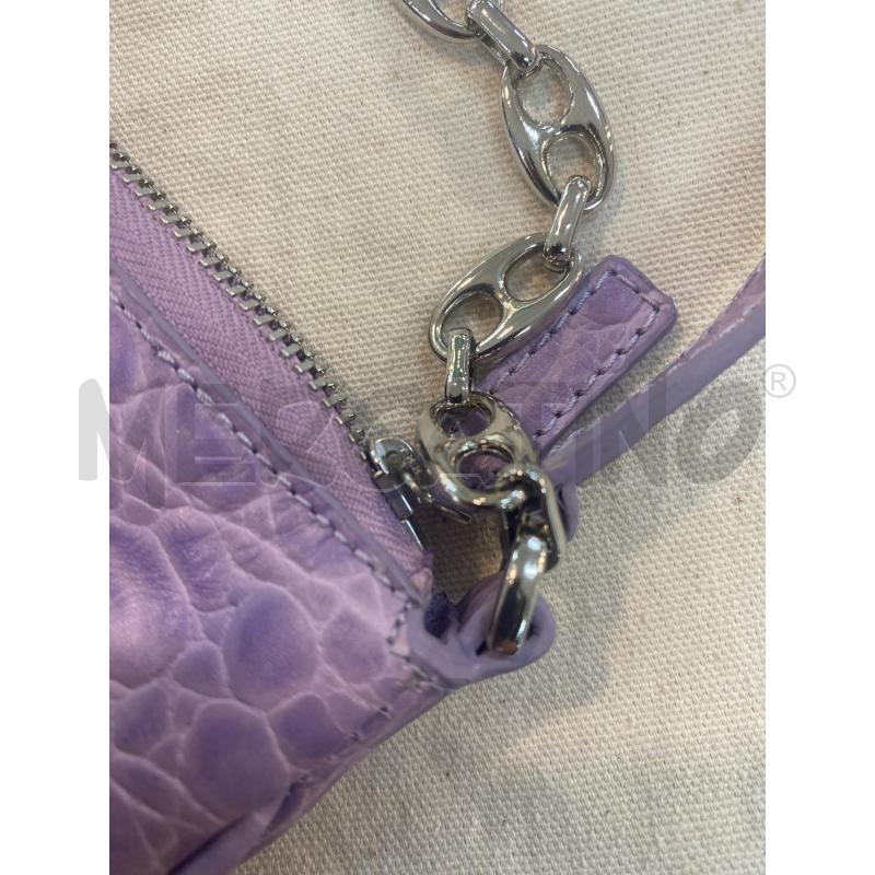 BORSA PICCOLA DONNA BY FAR LILLA CATENA | Mercatino dell'Usato Pomezia 4