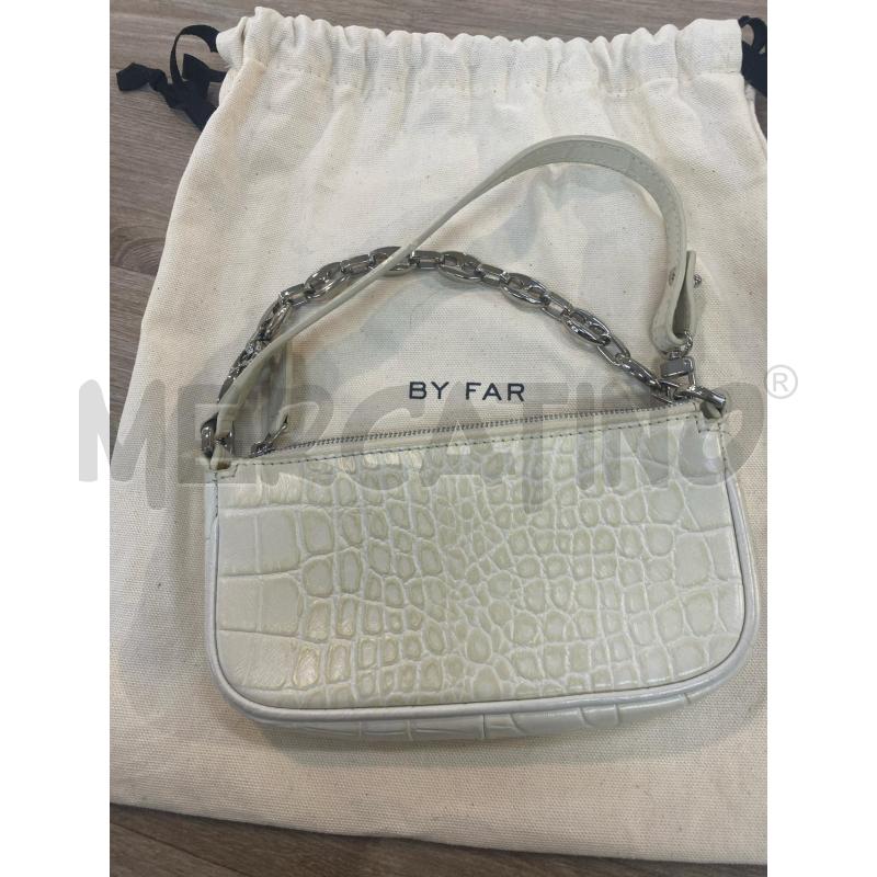 BORSA PICCOLA DONNA BY FAR PANNA CATENA | Mercatino dell'Usato Pomezia 2