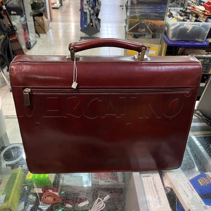 BORSA SAMSONITE PELLE MARRONE | Mercatino dell'Usato Pomezia 3