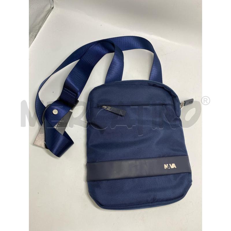 BORSELLO UOMO NAVA TESSUTO BLU | Mercatino dell'Usato Pomezia 1