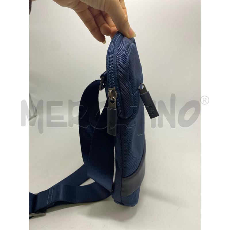 BORSELLO UOMO NAVA TESSUTO BLU | Mercatino dell'Usato Pomezia 3