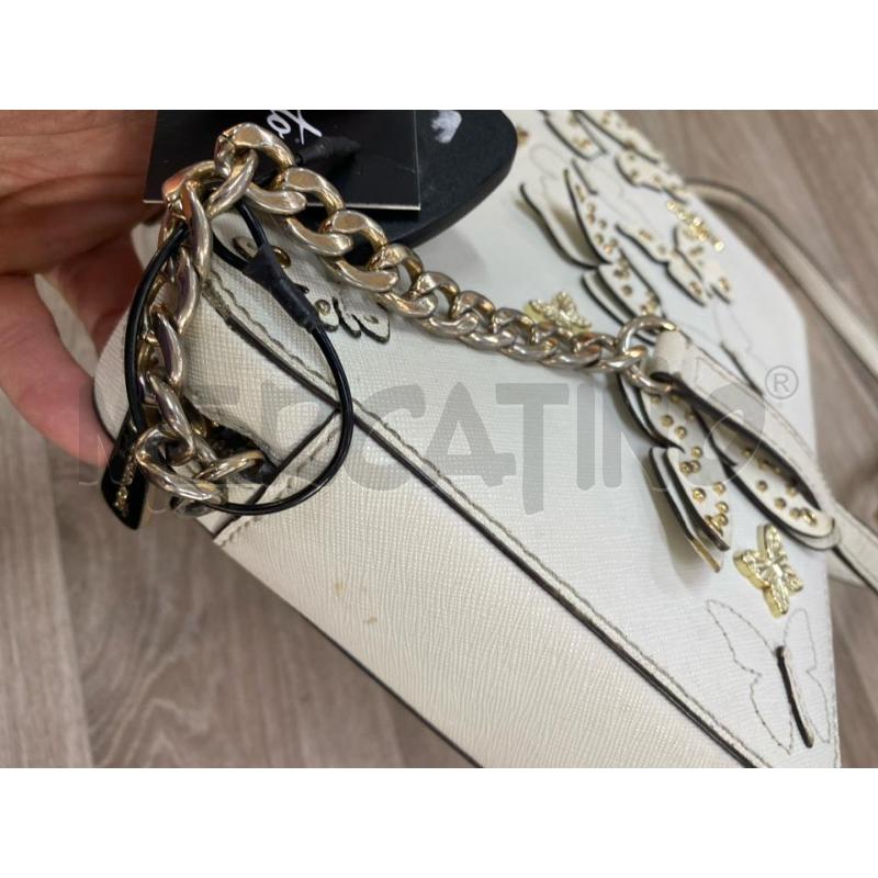 BORSETTA DONNA MICHAEL KORS  INSERTI FARFALLE CATENA DORATA | Mercatino dell'Usato Pomezia 4