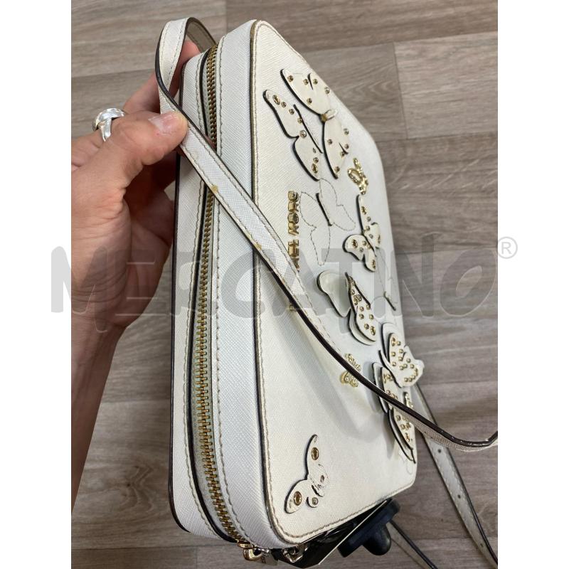 BORSETTA DONNA MICHAEL KORS  INSERTI FARFALLE CATENA DORATA | Mercatino dell'Usato Pomezia 5