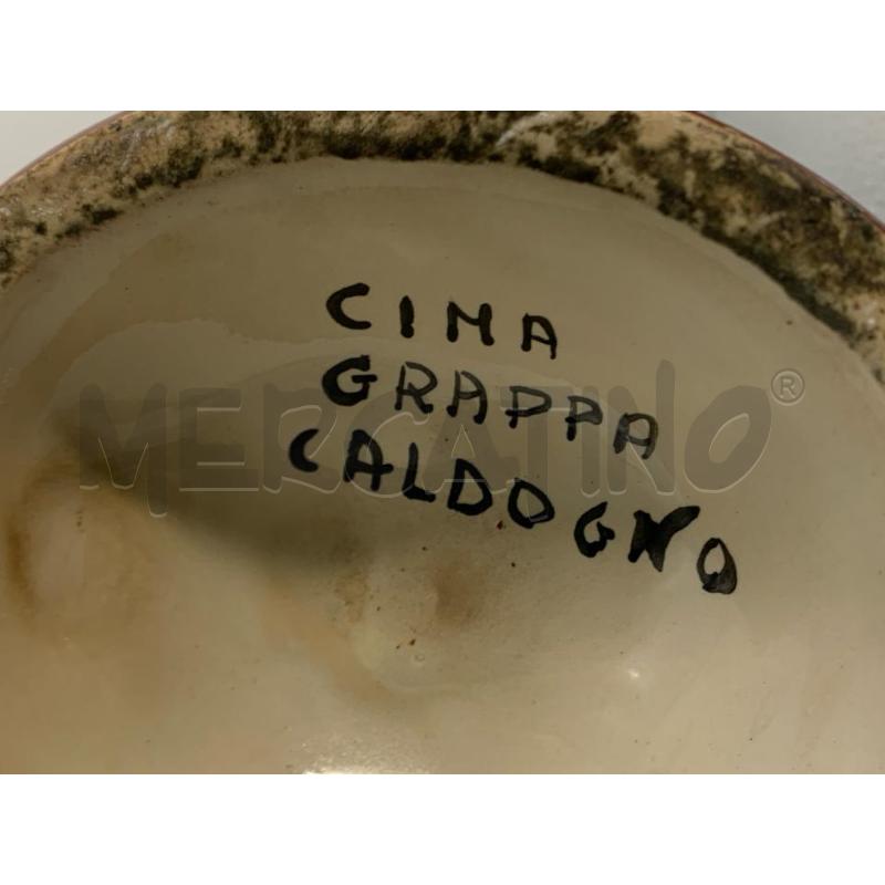 BOTTIGLIA CERAMICA CIMA GRAPPA CALDOGNO NO TAPPO | Mercatino dell'Usato Pomezia 4