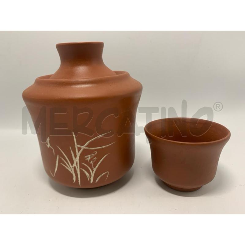 BOTTIGLIA PICCOLA CERAMICA SAKÈ | Mercatino dell'Usato Pomezia 3