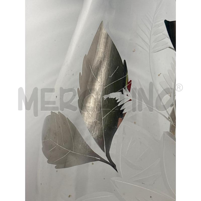 BOTTIGLIA VNTG TAPPO GOCCIA FOGLIE SILVER | Mercatino dell'Usato Pomezia 3