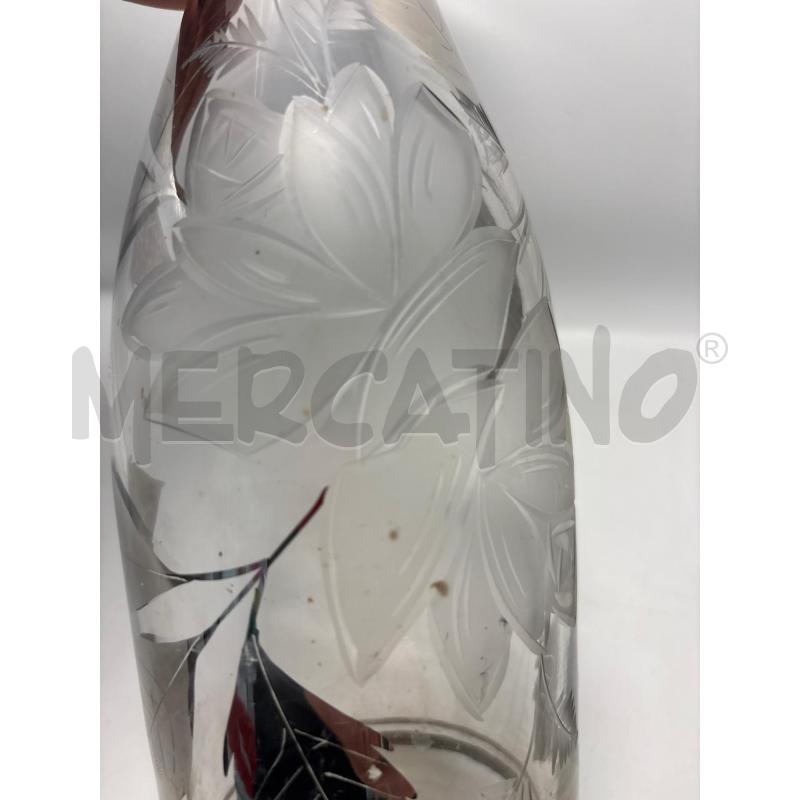 BOTTIGLIA VNTG TAPPO GOCCIA FOGLIE SILVER | Mercatino dell'Usato Pomezia 4