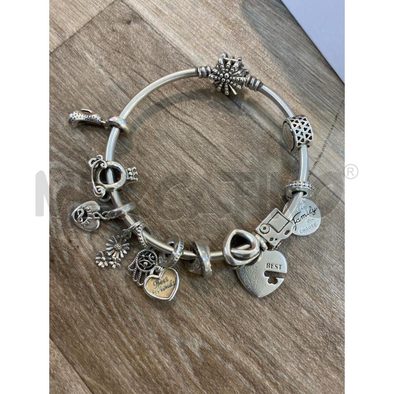 BRACCIALE PANDORA CON 12 CHAMRS | Mercatino dell'Usato Pomezia 4