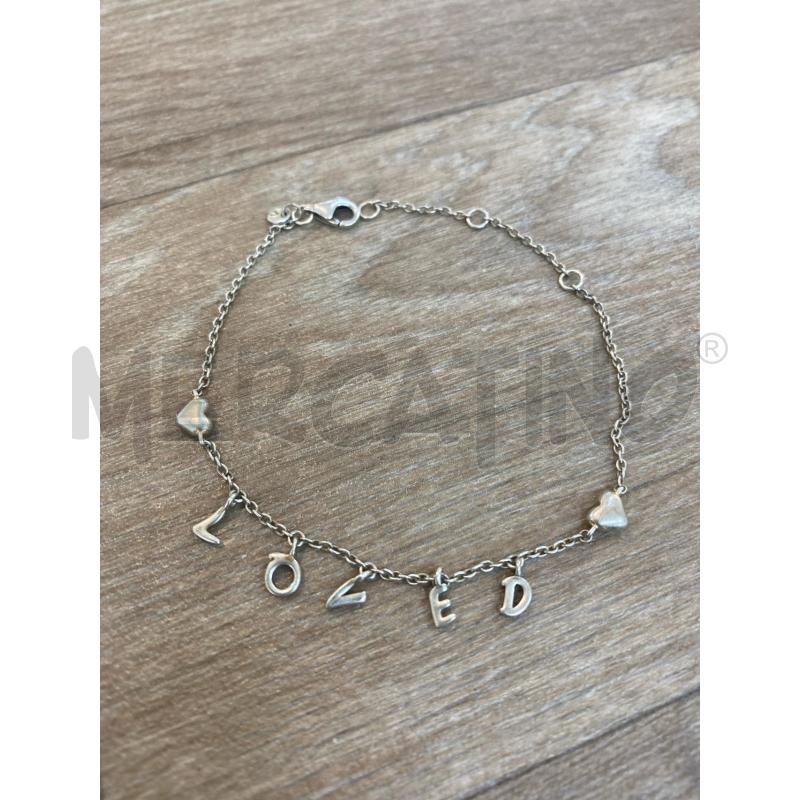 BRACCIALE PANDORA SCRITTE LOVED | Mercatino dell'Usato Pomezia 1