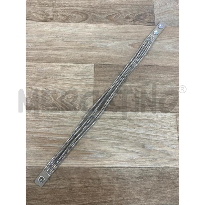 BRACCIALE SWAROVSKI GRIGIO CHIARO STRASS | Mercatino dell'Usato Pomezia 3