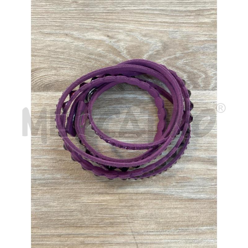 BRACCIALE SWAROVSKI VIOLA STRASS | Mercatino dell'Usato Pomezia 3