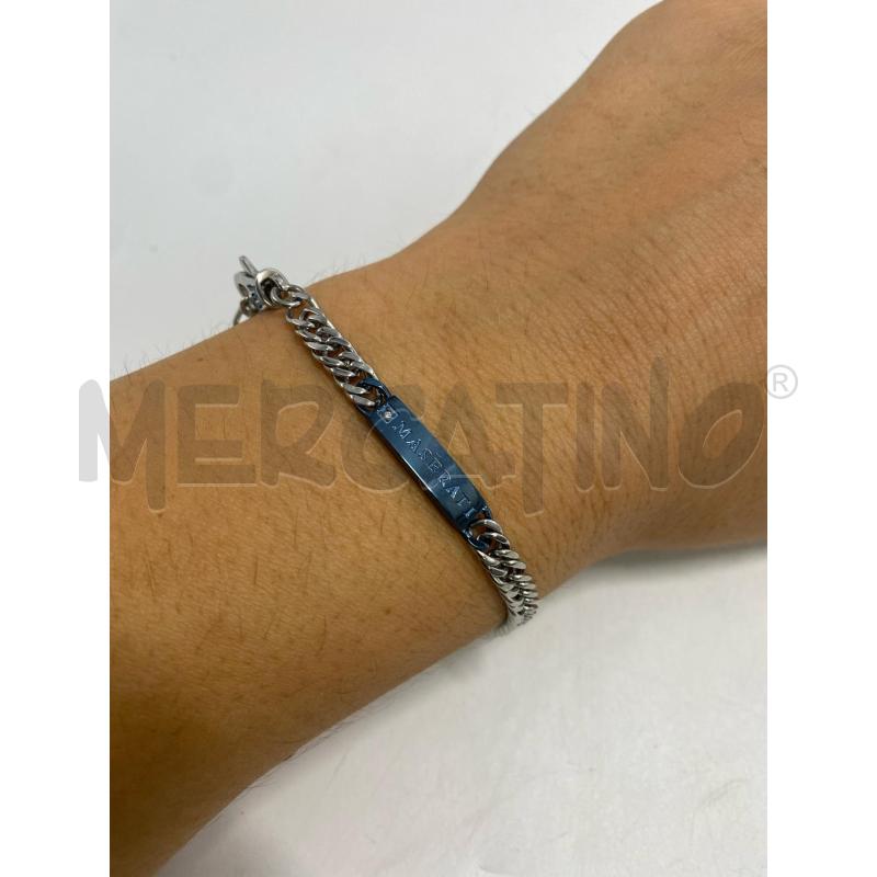 BRACCIALE UOMO MASERATI ACCIAIO | Mercatino dell'Usato Pomezia 1