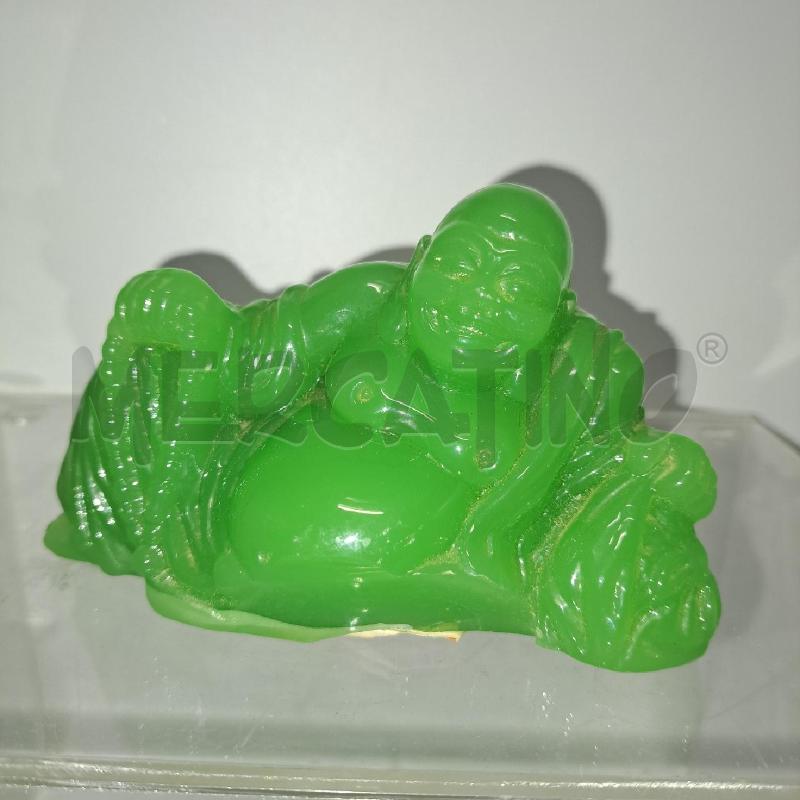 BUDDHA RESINA VERDE | Mercatino dell'Usato Pomezia 1