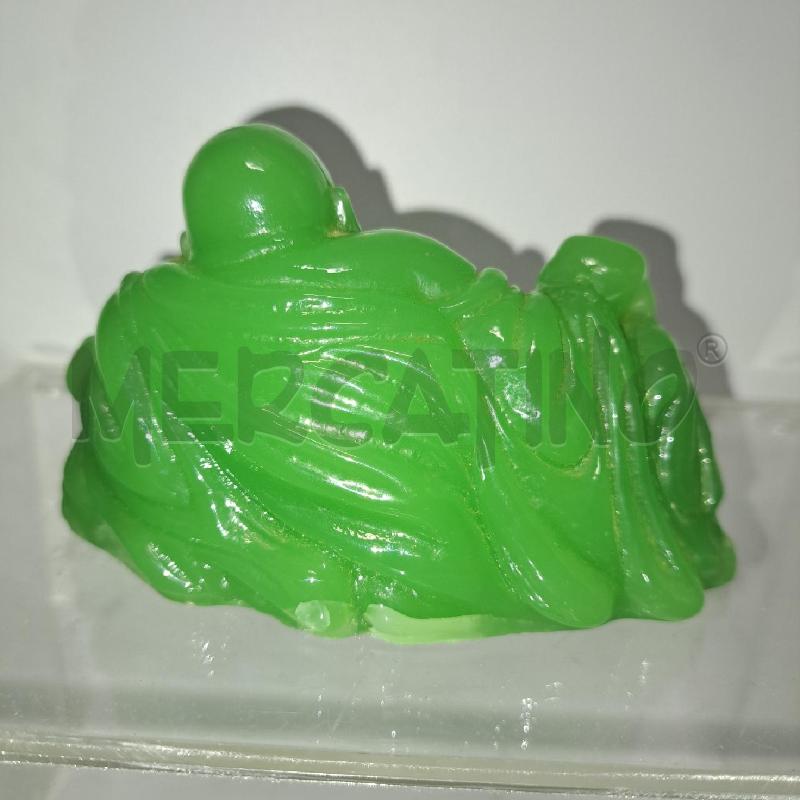 BUDDHA RESINA VERDE | Mercatino dell'Usato Pomezia 2