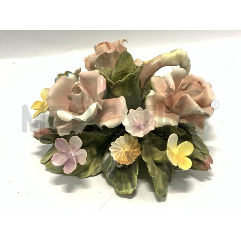 BUGIA CERAMICA ROSELLINE | Mercatino dell'Usato Pomezia 1