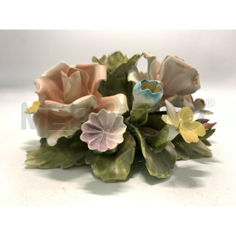 BUGIA CERAMICA ROSELLINE | Mercatino dell'Usato Pomezia 4