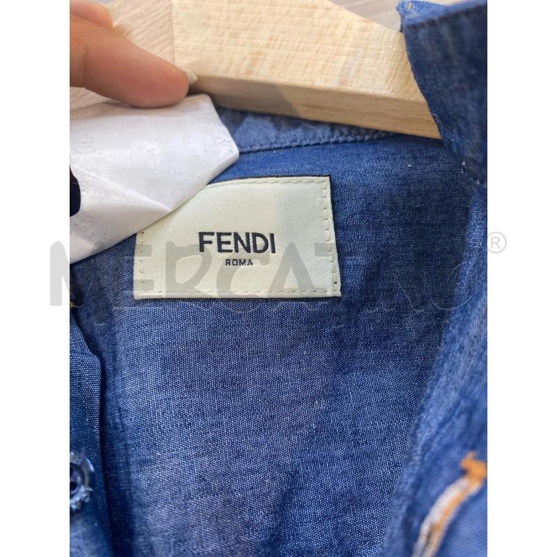 CAMICIA FENDI BAMBINO JEANS MANICA CORTA | Mercatino dell'Usato Pomezia 4