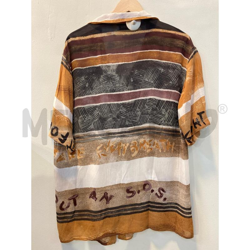 CAMICIA UNISEX ICEBERG BEIGE VERDE FANTASIA | Mercatino dell'Usato Pomezia 4