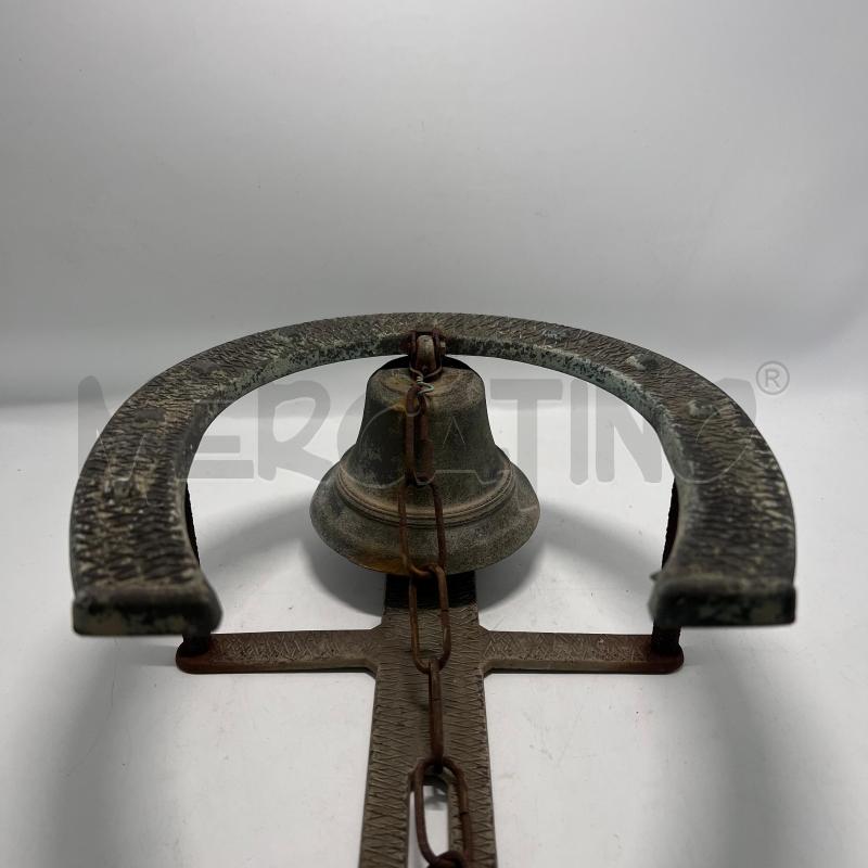 CAMPANA DA PORTONE CON FERRO DI CAVALLO | Mercatino dell'Usato Pomezia 3