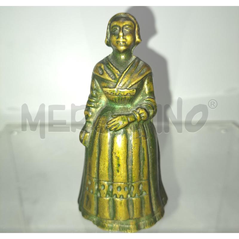CAMPANELLA DAMINA BRONZO TEDESCA VNTG | Mercatino dell'Usato Pomezia 1
