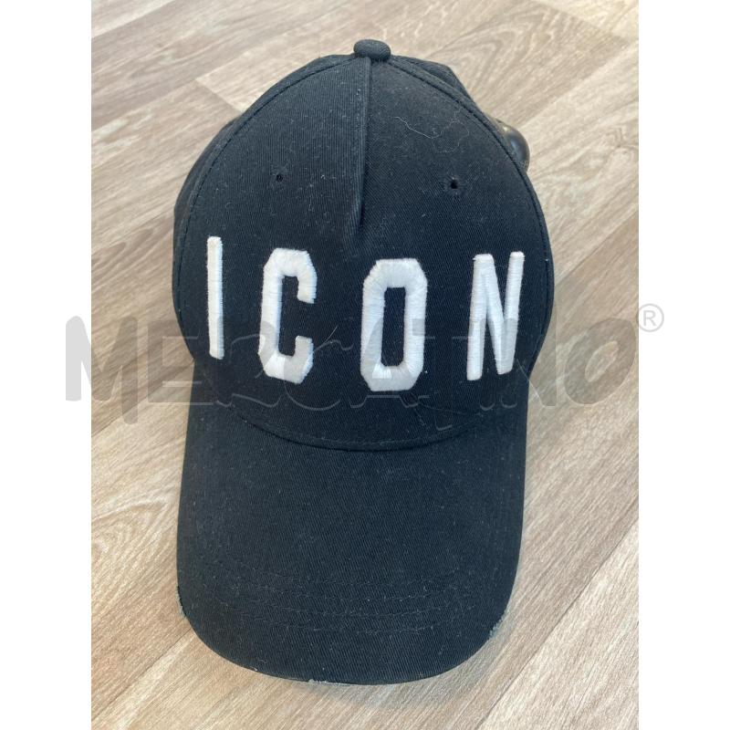 CAPPELLO UOMO NERO DSQUARED | Mercatino dell'Usato Pomezia 1