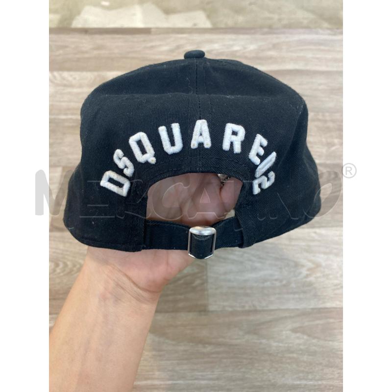 CAPPELLO UOMO NERO DSQUARED | Mercatino dell'Usato Pomezia 4