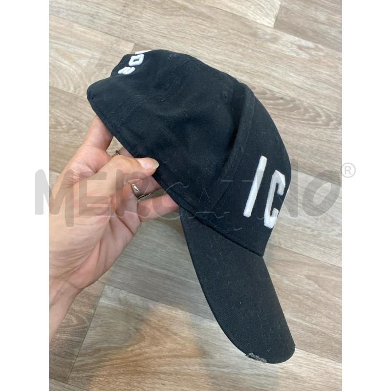 CAPPELLO UOMO NERO DSQUARED | Mercatino dell'Usato Pomezia 5