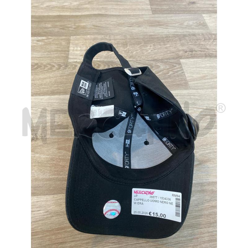 CAPPELLO UOMO NERO NEW ERA | Mercatino dell'Usato Pomezia 2