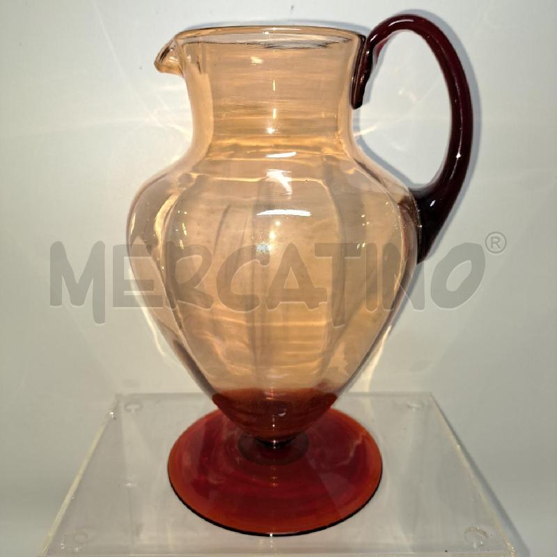 CARAFFA VETRO ROSATO | Mercatino dell'Usato Pomezia 1