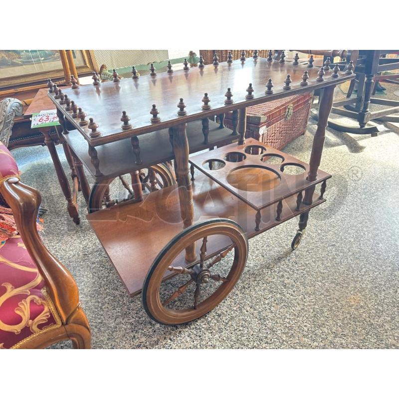 CARRELLO LEGNO | Mercatino dell'Usato Pomezia 1