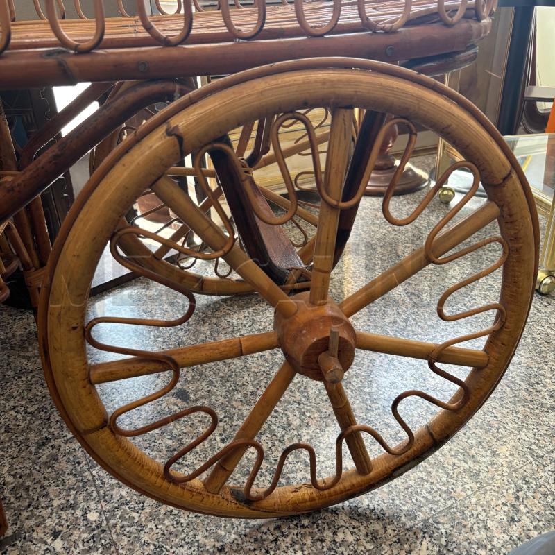 CARRELLO PORTA VIVANDE BAMBO | Mercatino dell'Usato Pomezia 4