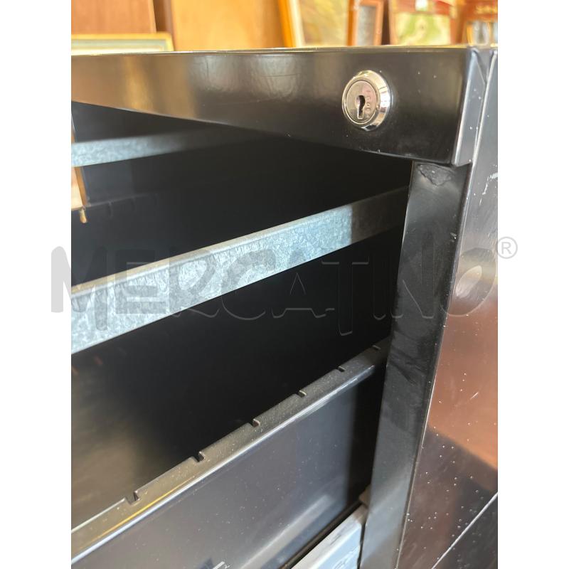 CASSETTIERA/SCADENZARIO METALLO NERO   | Mercatino dell'Usato Pomezia 2