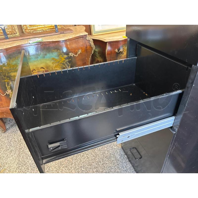 CASSETTIERA/SCADENZARIO METALLO NERO   | Mercatino dell'Usato Pomezia 3