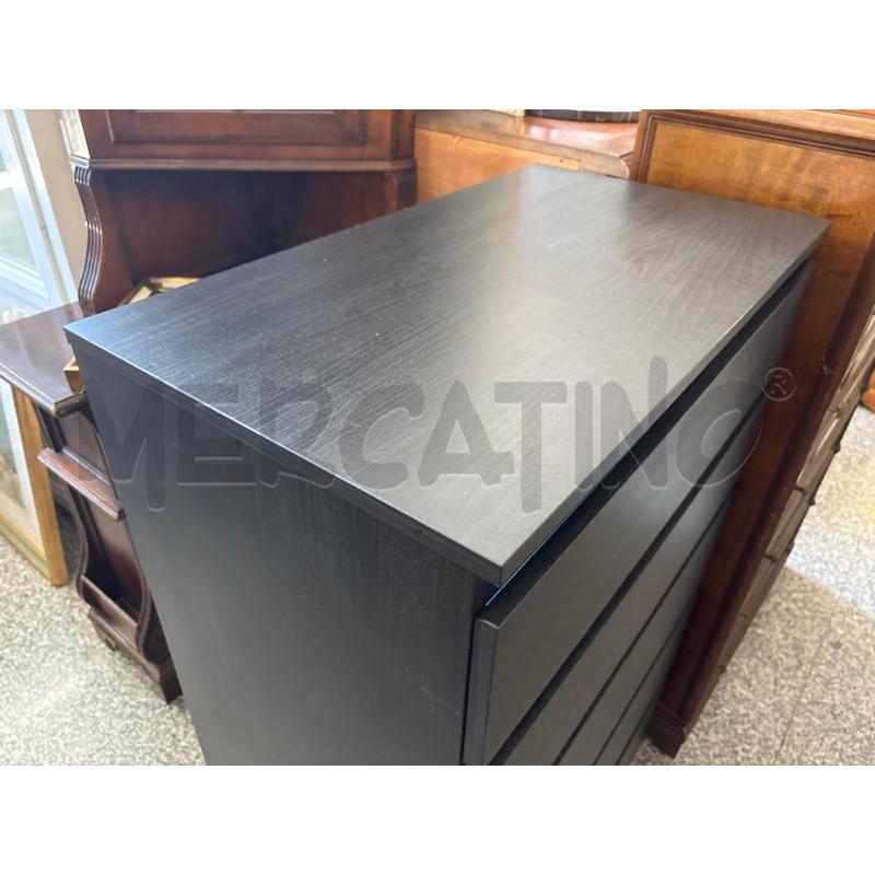 CASSETTIERA LEGNO SCURO 5 CASSETTI | Mercatino dell'Usato Pomezia 2