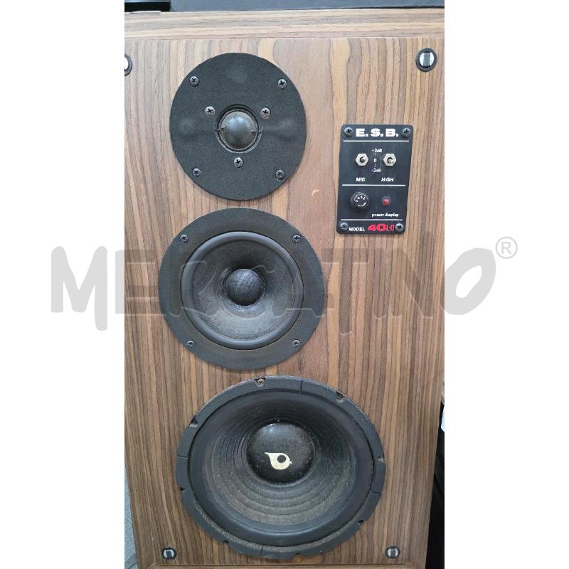 CASSE ACUSTICHE ESB 40LD DA RIVEDERE | Mercatino dell'Usato Pomezia 2