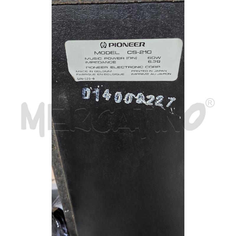 CASSE ACUSTICHE PIONEER CS-210 | Mercatino dell'Usato Pomezia 3
