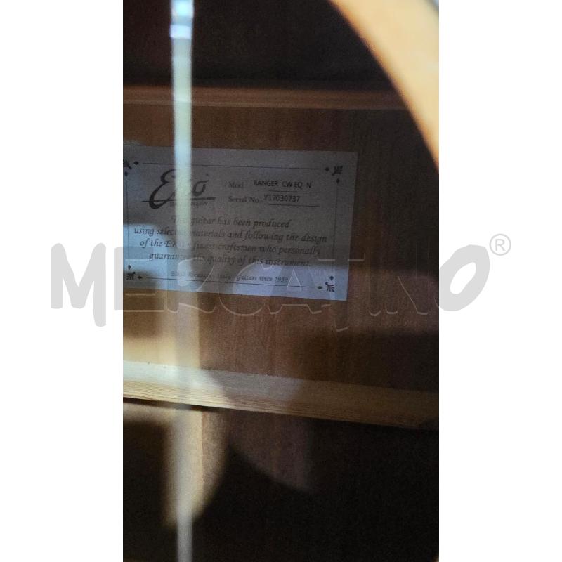 CHITARRA ACUSTICA AMPLIFICATA RANGER CW EQ+CUSTODIA | Mercatino dell'Usato Pomezia 2