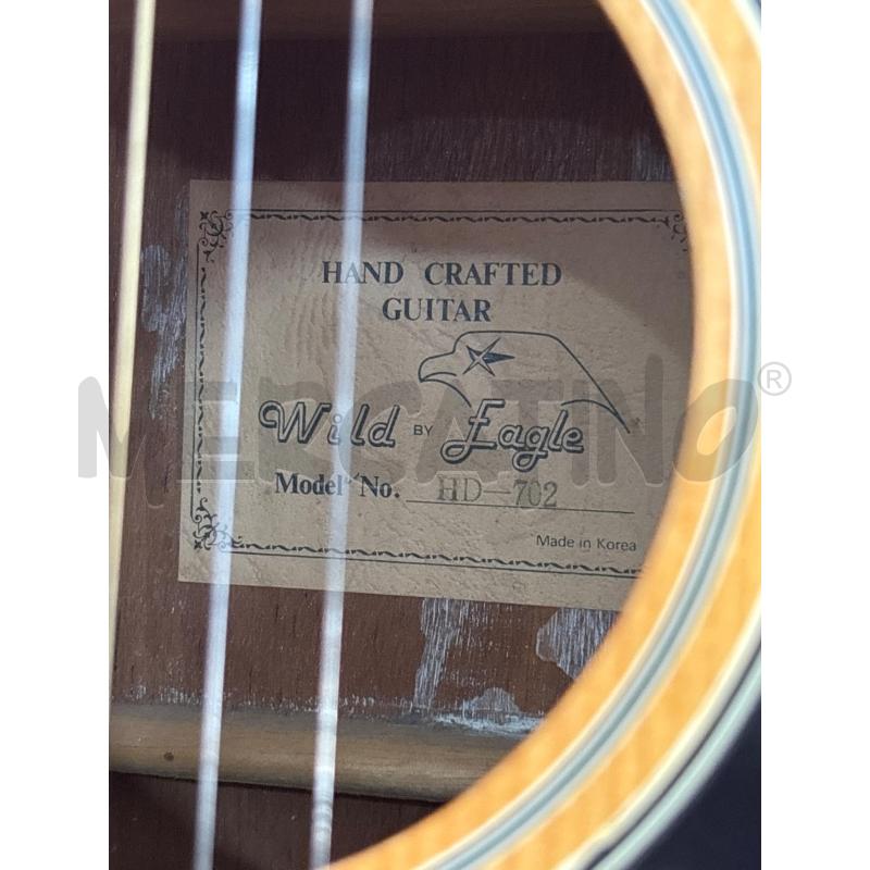 CHITARRA ACUSTICA WILD BY EAGLE MADE IN KOREA | Mercatino dell'Usato Pomezia 3
