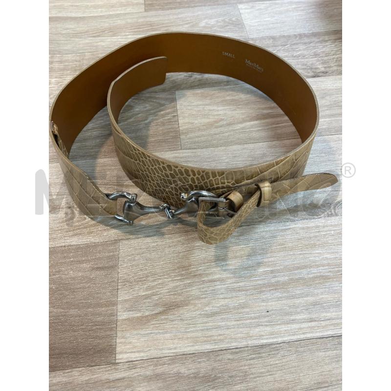 CINTURA DONNA MAX MARA VINTAGE PELLE STAMPA SERPENTE FIB GRANDE | Mercatino dell'Usato Pomezia 1