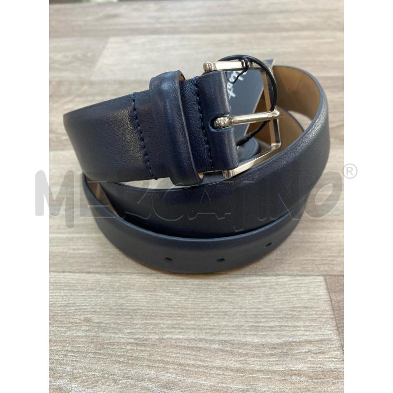 CINTURA UNISEX PELLE LIU JO BLU SCURO | Mercatino dell'Usato Pomezia 1