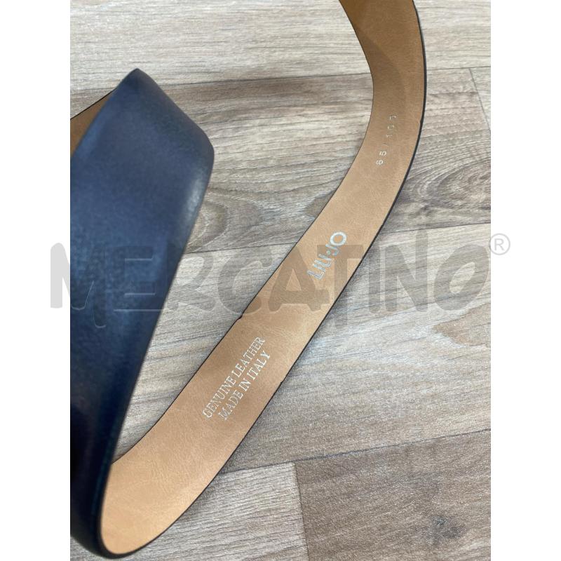 CINTURA UNISEX PELLE LIU JO BLU SCURO | Mercatino dell'Usato Pomezia 3
