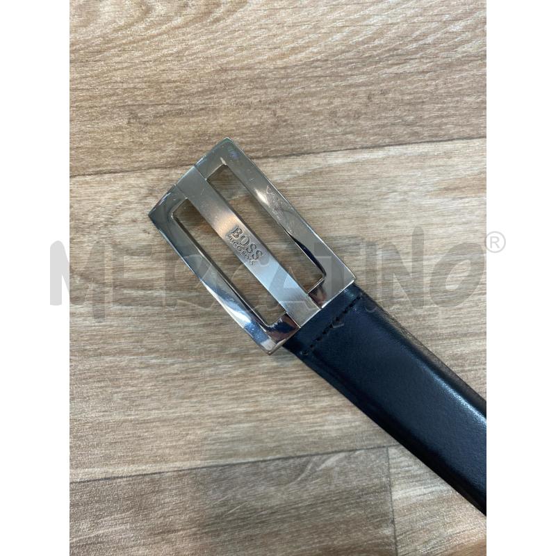 CINTURA UOMO HUGO BOSS PELLE 100% COW NERA | Mercatino dell'Usato Pomezia 2